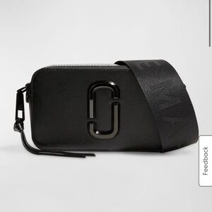 Marc jacobs black crossbody the snapshot